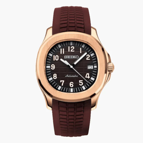 Seiko Aquanut Brown Roségold